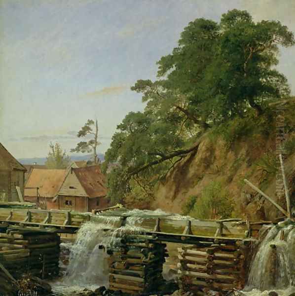 A Watermill in Christiania - view 1