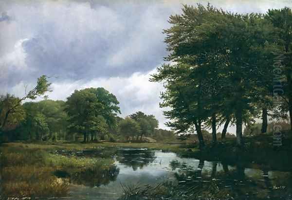Landscape at Silkeborg - view 1