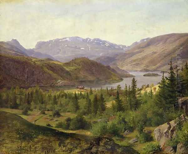Hjelle in Valders Tile Fjord - view 1