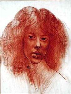 Head of a Girl 2 by Mark Gertler