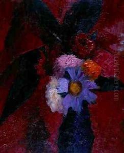 Flowers by Mark Gertler