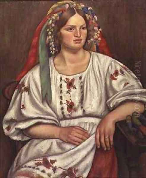 Russian Peasant Girl - view 1