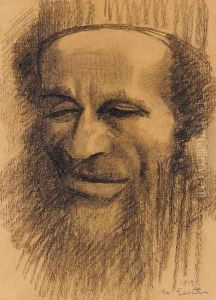Head of a Rabbi 2 by Mark Gertler