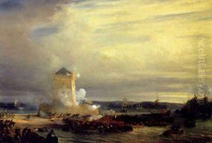 The English Landing At Calais