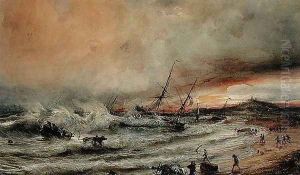 The Shipwreck by Theodore Gudin