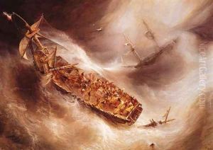 The Act of Sacrifice made by Captain Desse towards the Dutch ship Columbus