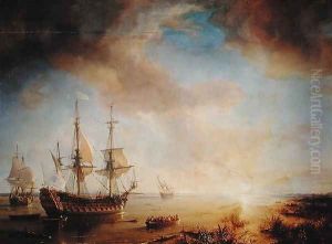 Expedition of Robert Cavelier de La Salle 1643-87 in Louisiana in 1684