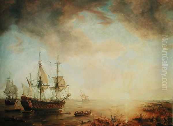 Expedition of Robert Cavelier de La Salle 1643-87 in Louisiana in 1684 2 - view 1