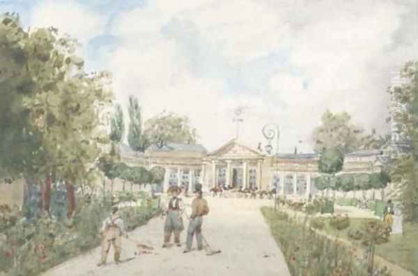 The folly Saint-James in Neuilly, Paris - view 1
