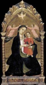 Madonna and Child with Two Angels by Dal Ponte Giovanni