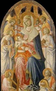 Virgin and Child with Angels c. 1425 by Dal Ponte Giovanni