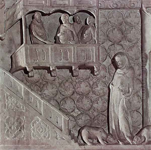 Arrival of St Cerbone to Rome - view 1