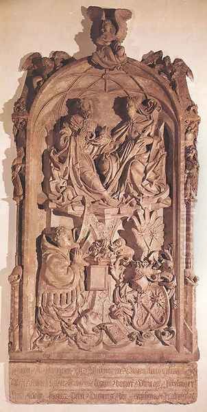Monument of Doctor Ulrich Aresinger - view 1