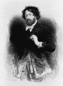Self-Portrait 1842 by Paul Gavarni