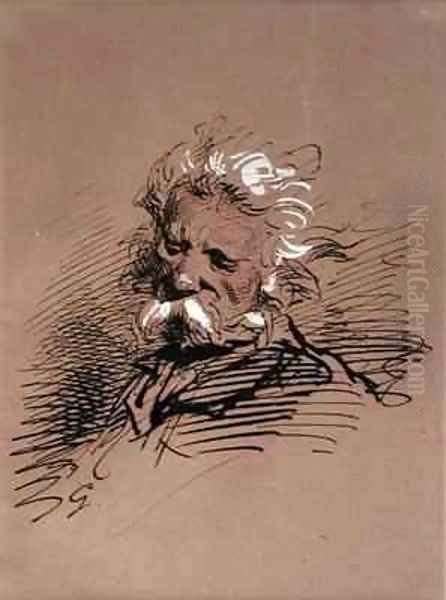 Head of an Old Man - view 1