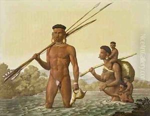 Botocudos family Rio Grande Brazil by Gallo Gallina