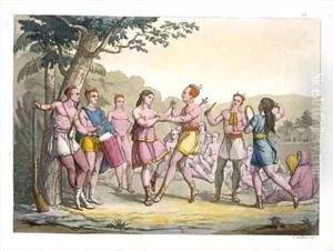Canadian Indian dance in the evening by Gallo Gallina