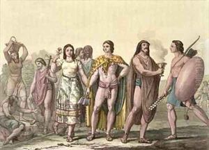 Costumes of the Mexicans by Gallo Gallina
