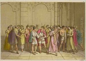 The Emperor of Cuzco Marrying two Courtiers Southern Peru by Gallo Gallina