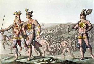 The Chiefs of Florida on their Way to War by Gallo Gallina
