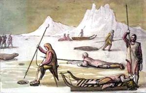 Waiting on the Ice by Gallo Gallina