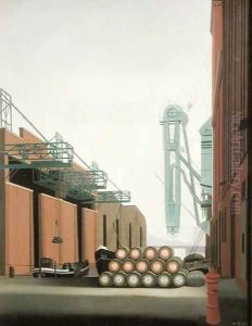 The Landing Stage by Carl Grossberg