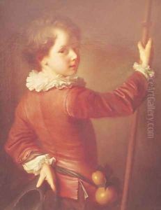 Portrait of a Young Pilgrim by Jean-Alexis Grimou