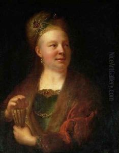 Portrait of a Man in Oriental Costume by Jean-Alexis Grimou