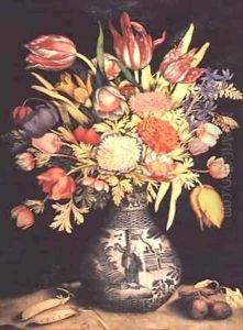 Ming Vase of Flowers by Giovanna Garzoni