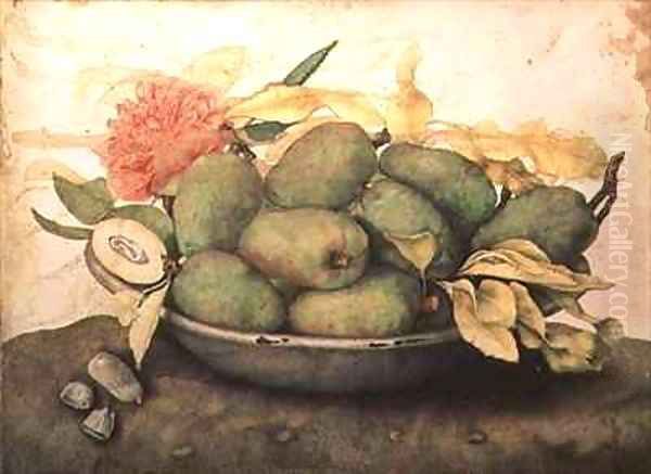 A Bowl of Pears - view 1