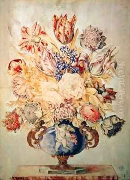 A Vase of Flowers - view 1