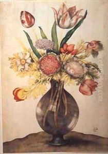 Vase of Flowers by Giovanna Garzoni