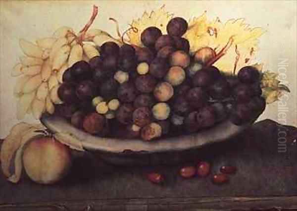 Grapes with a Peach - view 1