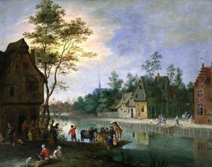 The Village Ferry by Pieter Gysels