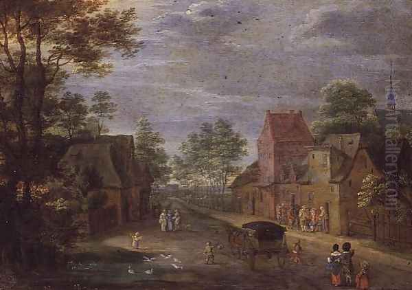 A village street - view 1