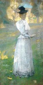 The Morning Walk by Sir James Guthrie