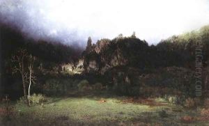 Environment of Szinyei-Lipocz 1873 by Gyula Gundelfinger