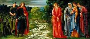 Helga and Gunnlaug by J. H. Gibbons