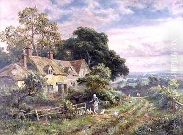 Feeding the Chickens - view 1