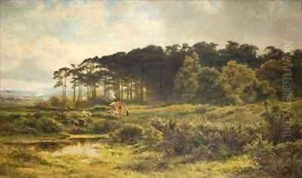 Landscape with Gypsy Caravan - view 1