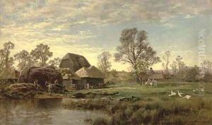 A farmstead by Robert Gallon