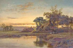 Evening glow by Robert Gallon