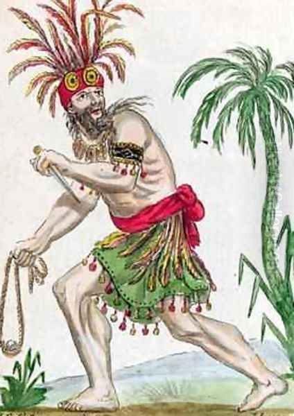 A Savage from the Marquesas Islands - view 1