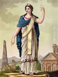 Patrician Woman by Jacques Grasset de Saint-Sauveur
