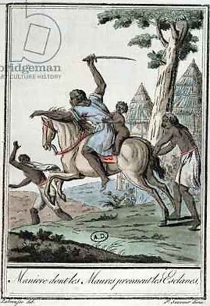 How the Moors capture their slaves - view 1