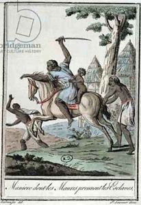 How the Moors capture their slaves by Jacques Grasset de Saint-Sauveur