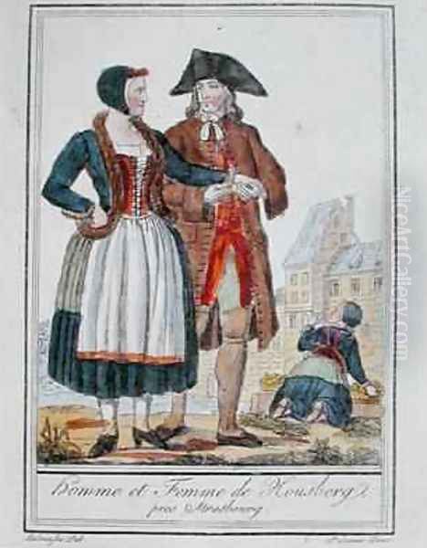 Inhabitants of Housberg near Strasbourg - view 1