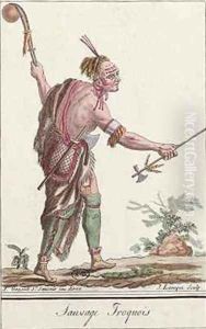 Iroquois Savage by Jacques Grasset de Saint-Sauveur
