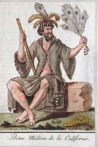 Priest Doctor from California from Encyclopedie des Voyages by Jacques Grasset de Saint-Sauveur