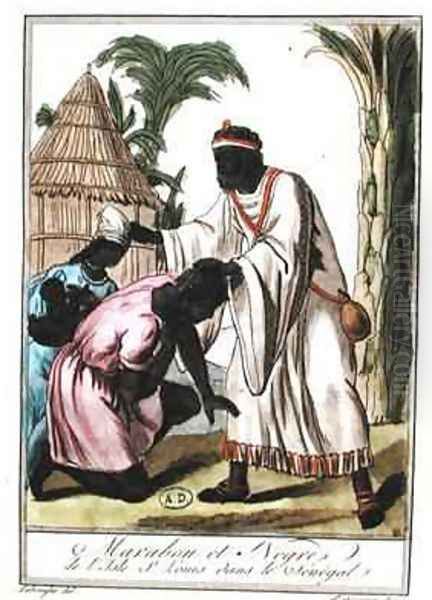 Marabout from Saint Louis Senegal - view 1